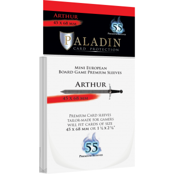 [ART-CLR] Paladin Sleeves - Arthur Premium Mini European 45x68mm (55 Sleeves)