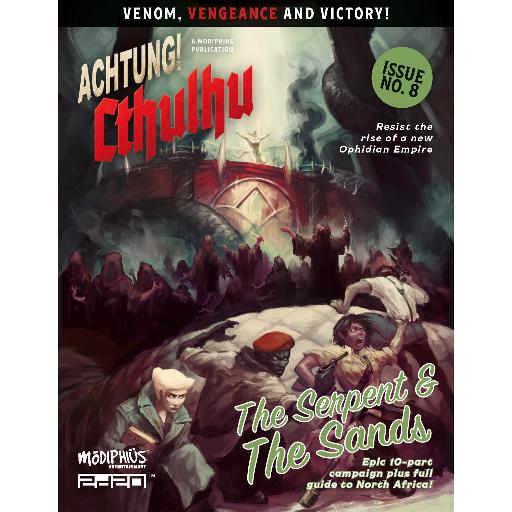 [MUH010330] Achtung! Cthulhu 2d20 Serpent and the Sands