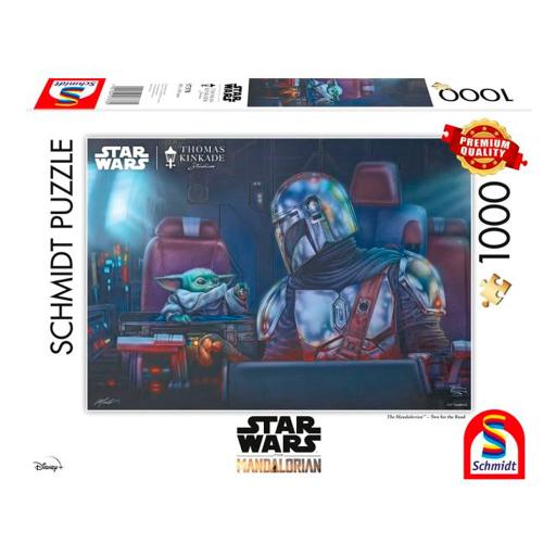 [SCH7378] Puzzle - Thomas Kinkade: Star Wars - The Mandalorian Two for the Road (1000 Pieces)