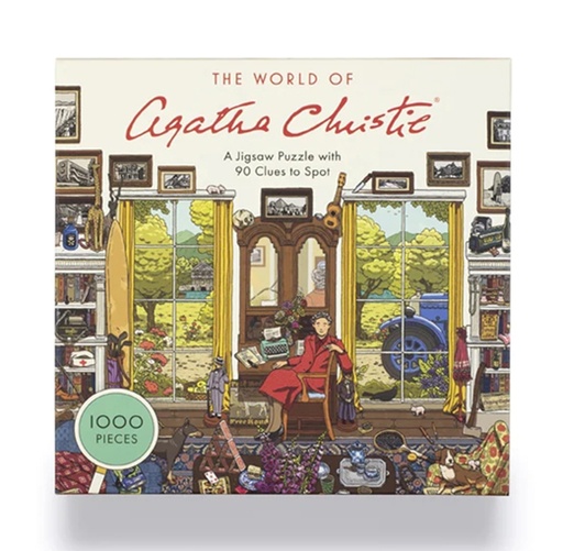 [HAC0091] Agatha Christie (1000pc puzzle)