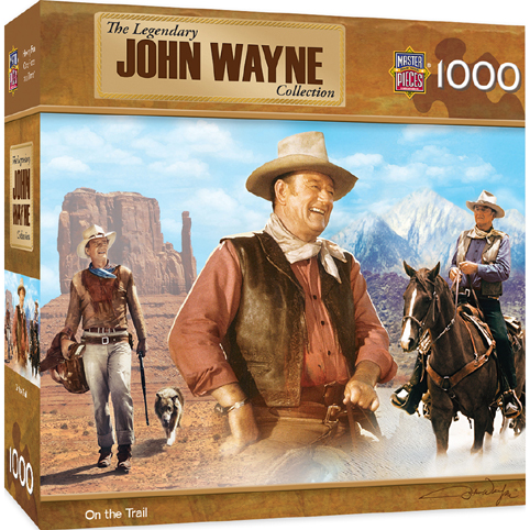 [Master-Pieces-33639] John Wayne - On the Trail  (1000pc puzzle)