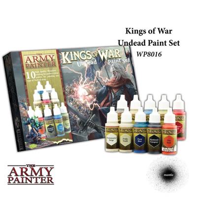 [WP8016] The Army Painter - Kings of War Undead Paint Set