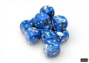 Brush Dice Set D6 Wavebreak 16mm (12)