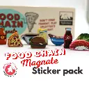 Food Chain Magnate Sticker Set 