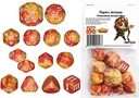 DCC RPG Flame Arrows Dice Set (14)