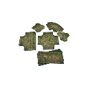 Muddy Roads - Rubber 2D Road Set 28mm