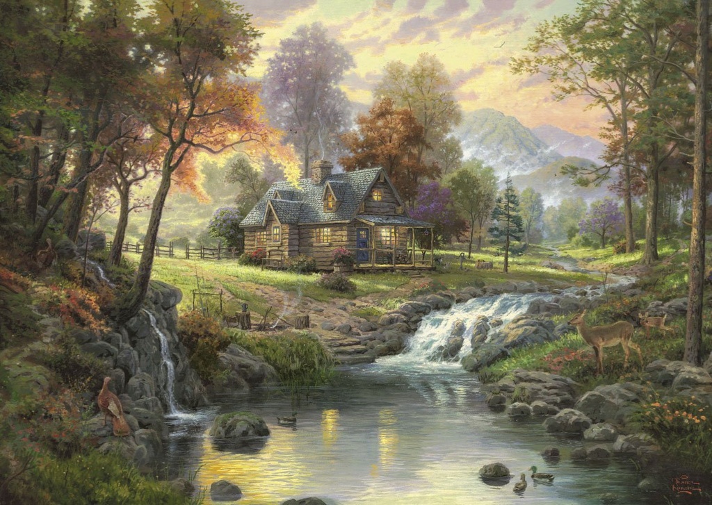 Thomas Kinkade : Rosary