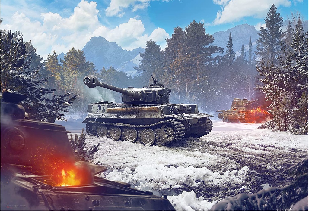 World of Tanks: Winter Tiger (1500 pc puzzle)