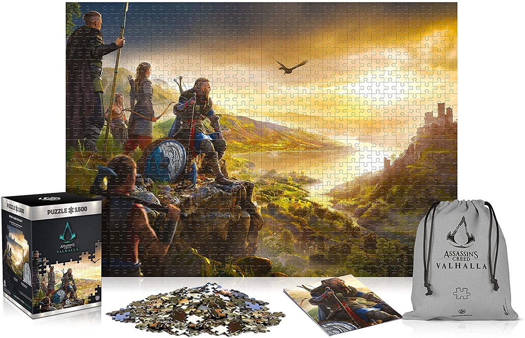 Assassins Creed Valhalla: England Vista Puzzle 1500