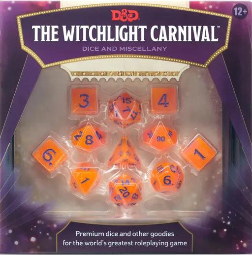 D&amp;D RPG - Witchlight Carnival Dice Set