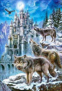 Wolves and Castle (1500pc puzzle)