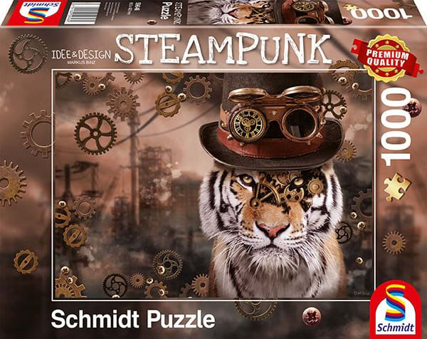 Binz: Steampunk tiger (1000pc puzzle)