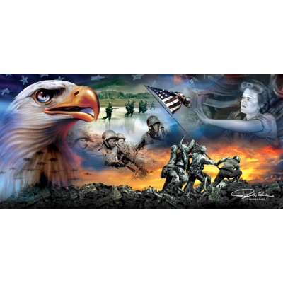 Ray Simon - War Eagle (1000pc)