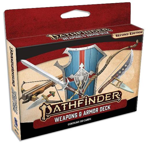 Pathfinder 2.0 Weapons &amp; Armor Deck