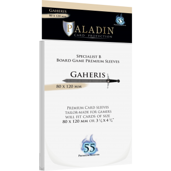 Paladin Sleeves - Gaheris Premium Specialist B 80x120mm
