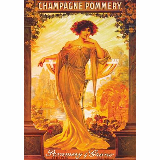 Vintage Posters : Champagne Pommery (1000pc puzzle)