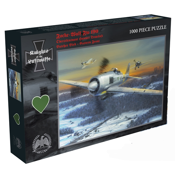 Focke-Wulf FW 190 Trautloft - Butcher Bird Eastern Front (1000pcs puzzle)