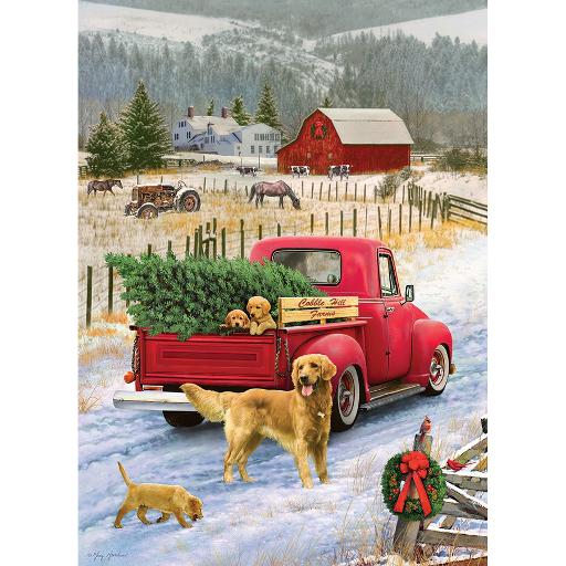 Christmas on the Farm (1000pc puzzle)