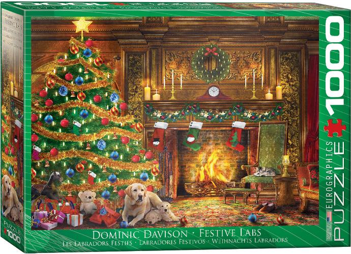 Dominic Davison - Festive Labs (1000pc puzzle)