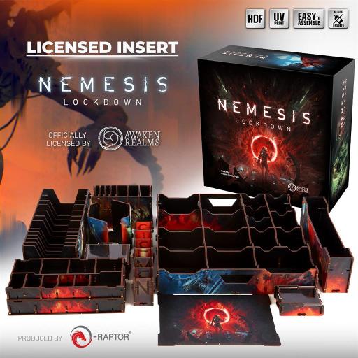Nemesis Lockdown Core Box UV Print Insert