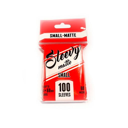 Sleevy SMALL – matte (100 sleeves for 44x68 mm cards)