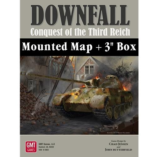 Downfall Mounted Map Set &amp; 3 Inch Box