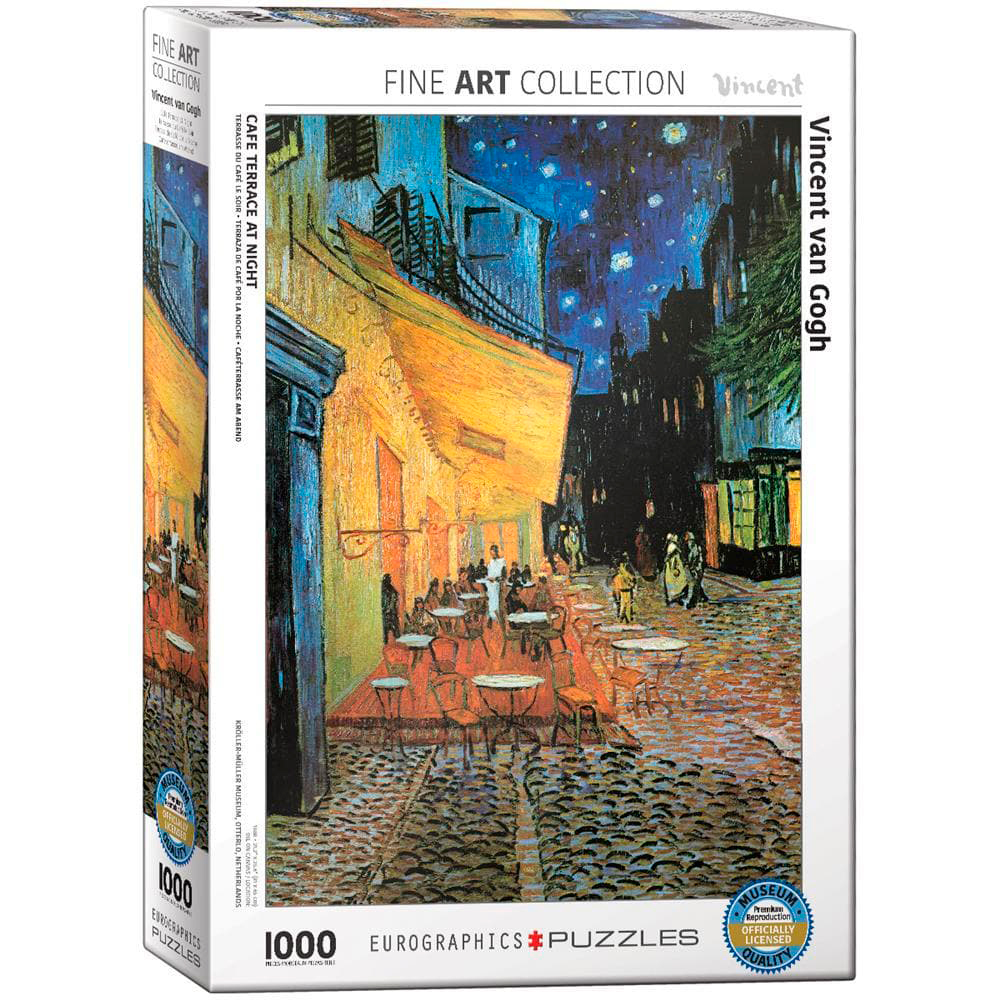 Puzzle - van Gogh - Cafe Terrace at Night (1000 pieces)