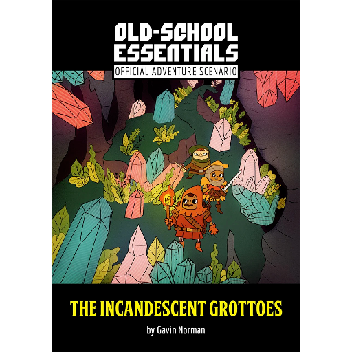 Old-School Essentials The Incandescent Grottoes HC