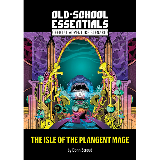 Old-School Essentials Isle of the Plangent Mage HC