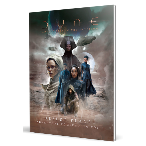 Dune RPG Desert Planet Adventure Compendium Vol 1