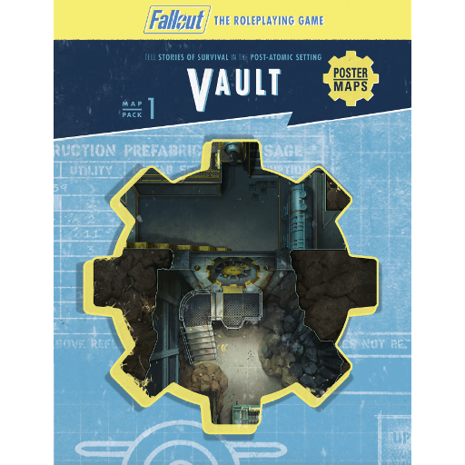 Fallout RPG Map Pack 1 Vault