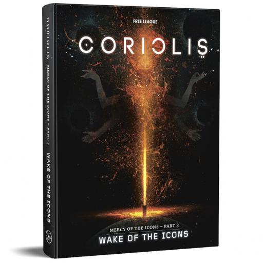 Coriolis Wake of the Icons