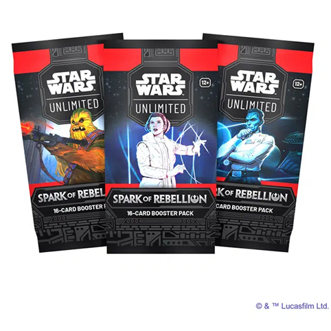 Star Wars Unlimited - Spark of Rebellion booster pack