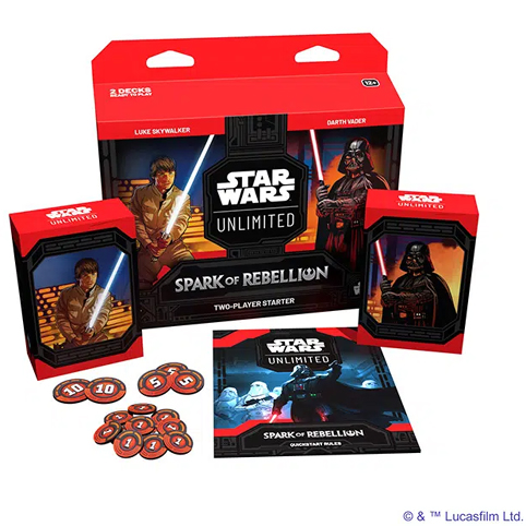 Star Wars Unlimited - Spark of Rebellion Two-Player Starter Set