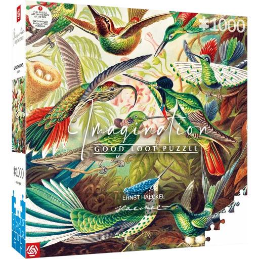 Ernst Haeckel Hummingbirds Puzzle 1000 pieces