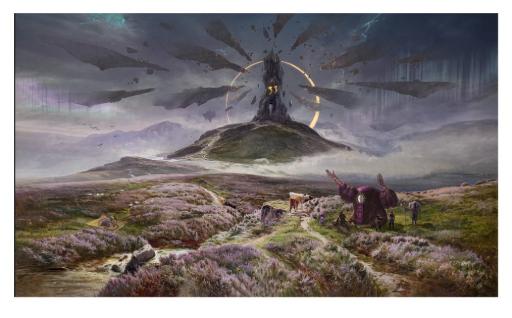 Clair Obscur TCG Gaming Mat Stitched
