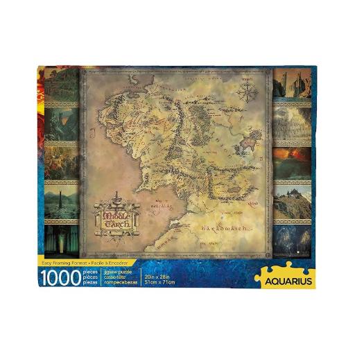 Lord of the Rings Map puzzle (1000)