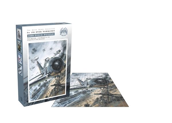 Fw 190 Over Normandy (1000 Piece Jigsaw Puzzle) 