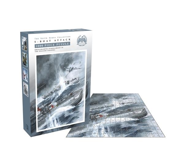 S-boat Attack (1000 Piece Jigsaw Puzzle) 