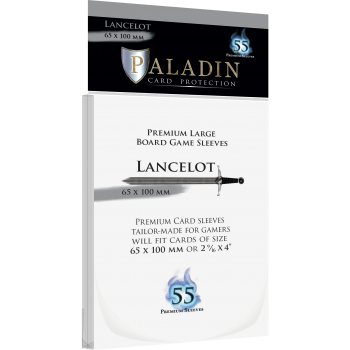 Paladin Sleeves - Lancelot Premium Large 65x100 (55 Sleeves)