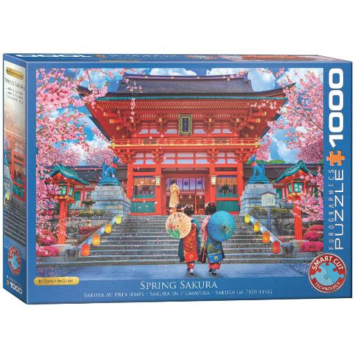 Spring Sakura by David MacLean (1000pc puzzle)