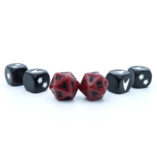 Star Trek Adventures RPG: Command Division Dice Set