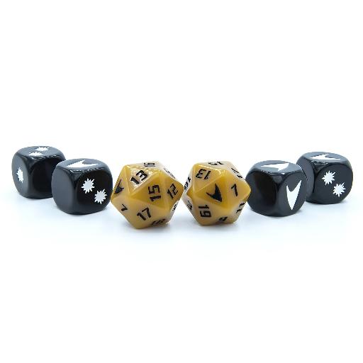 Star Trek Adventures RPG: Operations Division Dice Set
