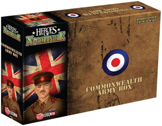 Heroes of Normandie Commonwealth Army Box