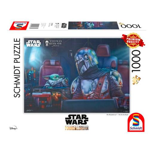 Thomas Kinkade: Star Wars - The Mandalorian Two for the Road (1000pc)
