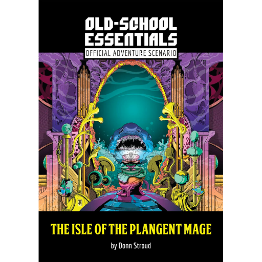 Old-School Essentials The Isle Of The Plangent Mage HC