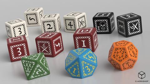 Forbidden Lands Custom Dice Set