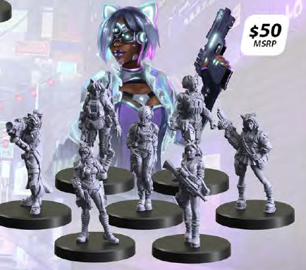 Cyberpunk Red Combat Zone Danger Gals Starter
