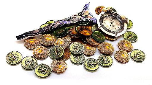 Acrylic Tokens for Lost Ruins of Arnak + Expedition Leaders