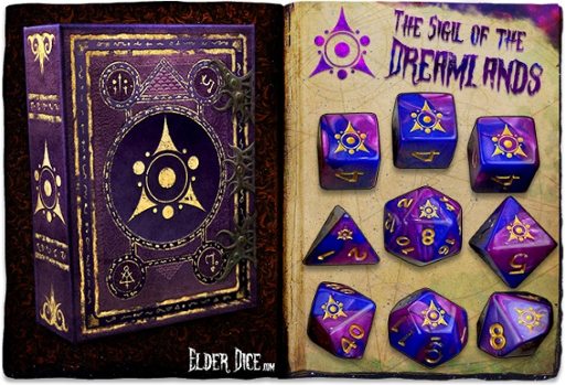 Elder Dice Sigil of the Dreamlands